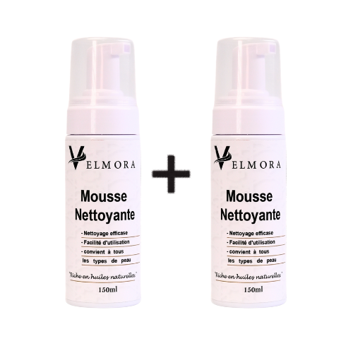 2 Mousse nettoyante