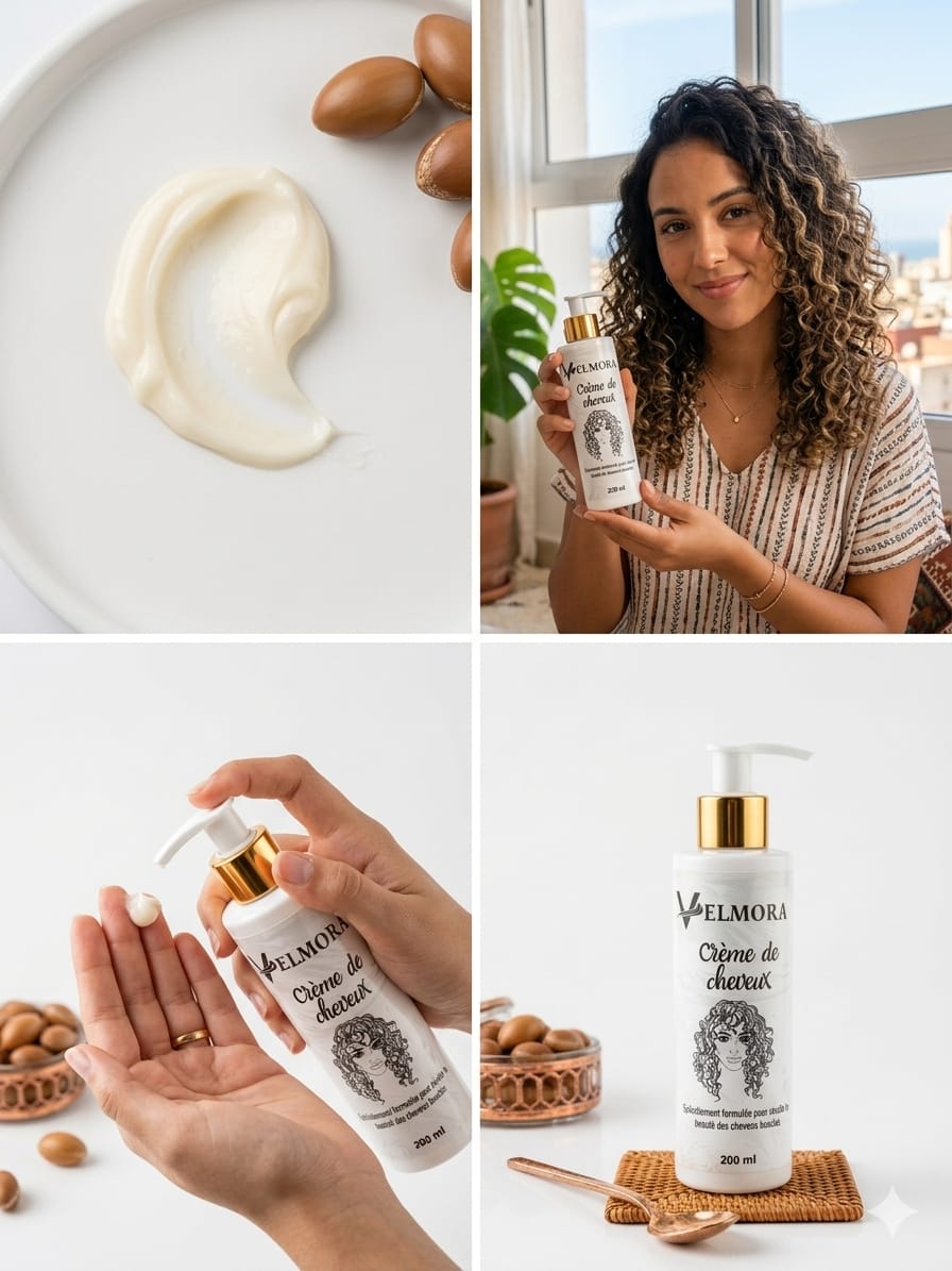 Cream de cheveux curly